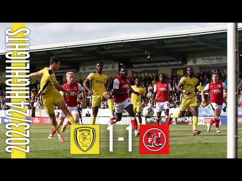 Burton Fleetwood Town Goals And Highlights