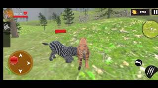 Wild tiger animal Game 3D - tiger simulator 3d animals games _ kids_animals screenshot 5