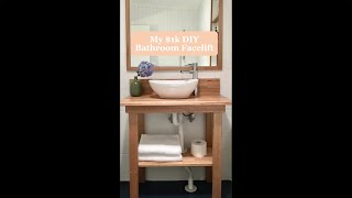HOW TO DIY My Bathroom Facelift by Natasha Dickins 61 views 3 months ago 1 minute