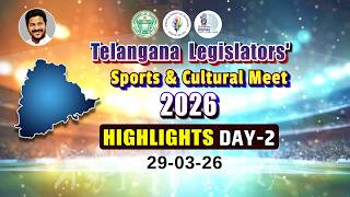 HIGLIGHTS || Telangana Legislators' Sports Meet  - 2026 || Day 1