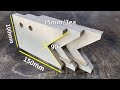 90 right angle multi hand drilling jig woodworking tips