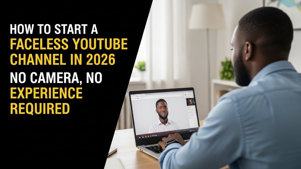 How to Start a Faceless YouTube Channel in 2026 as a Complete Beginner ...