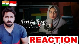 Teri Galliyan - Audrey Bella (Cover) || EK Villain || Indonesia|| Reaction on Audrey bella