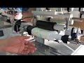 Manual show gel bottle sticker labeler|YQ 360 degree wrap around labeling machines #labelmachine