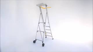 Stockmaster Omni PRO Platform Stepladder from Reflex Equip