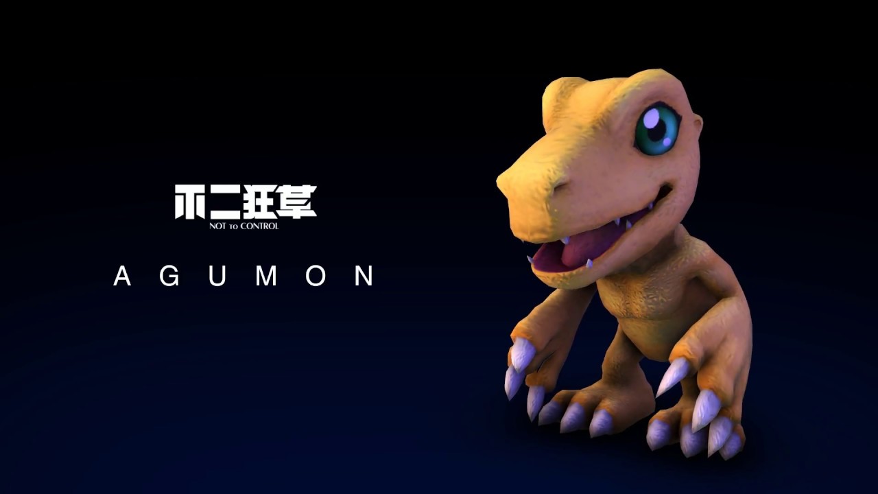 Digimon Masters free VR / AR / low-poly 3D model