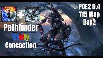 Poe2 0.4 Pathfinder-Trinity Shattering Concoction T15 My League Start 三體冰毒藥