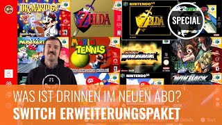 Nintendo Switch Online Erweiterungspaket: Was ist drinnen?