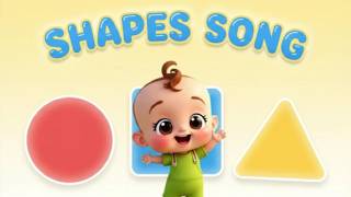 Shapes Song for Kids 🔺🔵🟦 | Learn Circle, Square & Triangle | Kidomelo TV