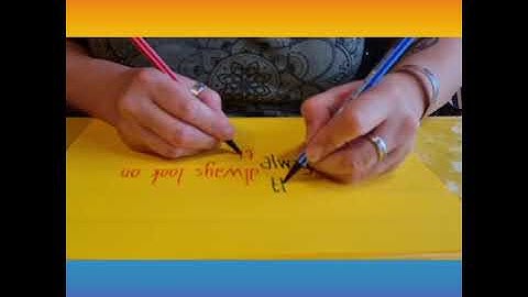 #ambidextrous writing