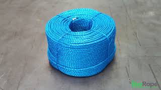 10mm Blue Polypropylene Rope (220m Coil)