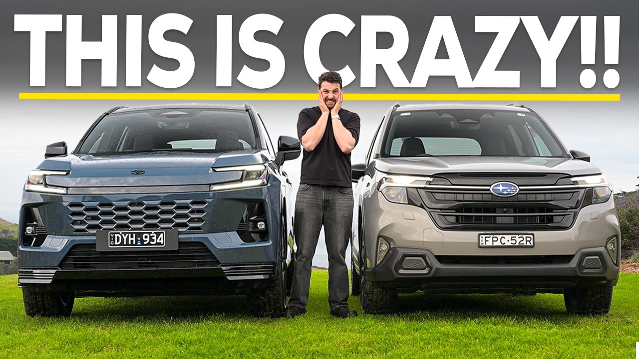 NEW Toyota RAV4 vs Subaru Forester Hybrid MEGA TEST: THIS IS CRAZY!!