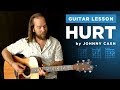 🎸 "Hurt" guitar lesson w/ chords & intro tabs (Johnny Cash)