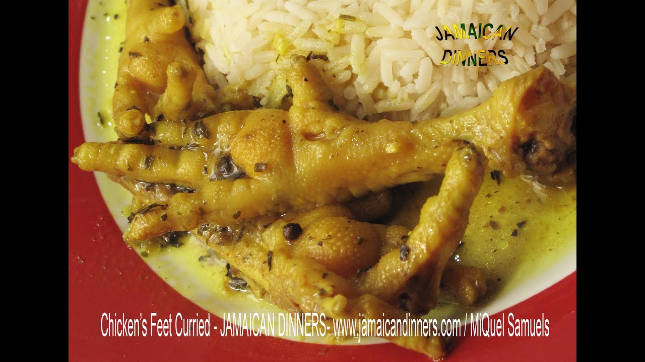 CHICKEN\u0026#39;S FEET CURRIED Recipe - YouTube