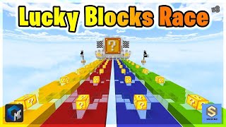 Minecraft Lucky Block Race 1v1