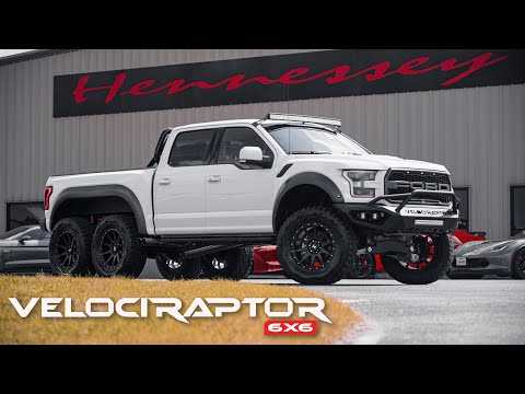 VELOCIRAPTOR 6X6 // Test Drive with Hennessey Team!