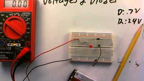 elec 018 diodes in led circuit and 0 7v drop better sound