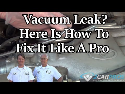 How to Find a Vacuum Leak in about a minute!