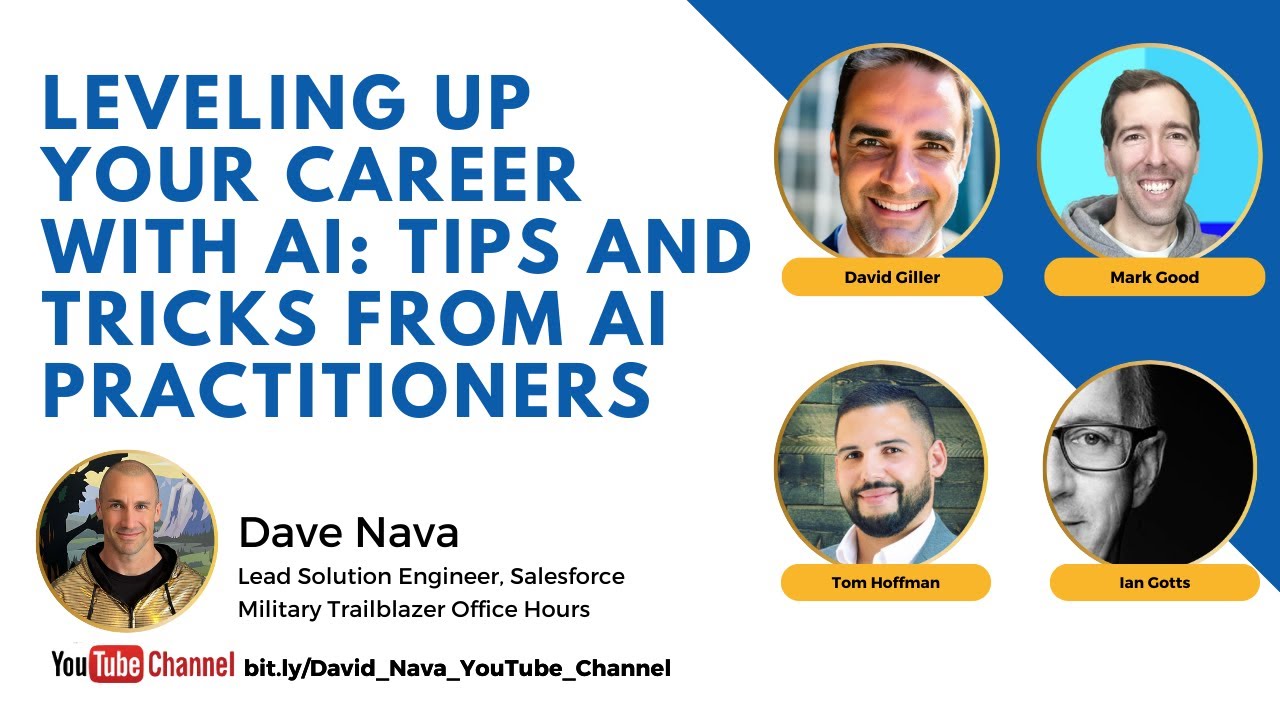 🤖 Leveling Up Your Career With AI: Tips and Tricks from AI Practitioners