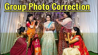 Group Photo Correction In Photoshop | Use Curves Preset | Easy Way Of Group Photo Correction