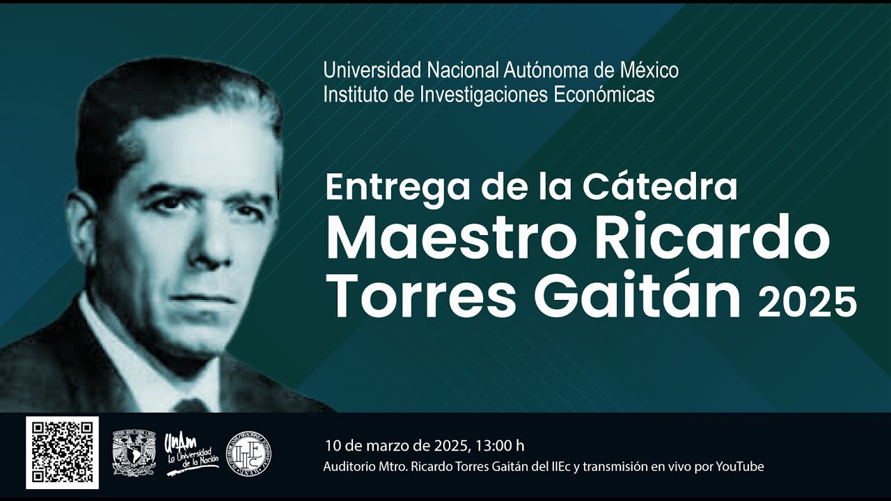 Entrega de la Cátedra Mtro. Ricardo Torres Gaitán 2025 - YouTube