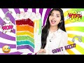Making GIANT RAINBOW CAKE at Home!! | DIY Rainbow Cake | Ramya Vasudev