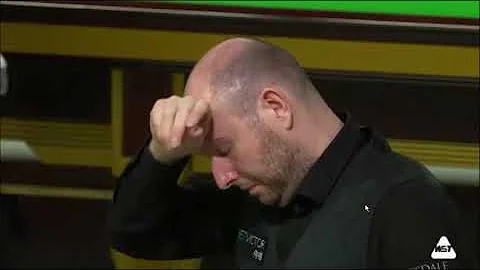 Matthew Selt melts under  pressure . 2024