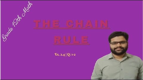 FSc Mathematics Lectures: Part 2, Chap 2 - Exercise 2.4 Ques no 1 to 2