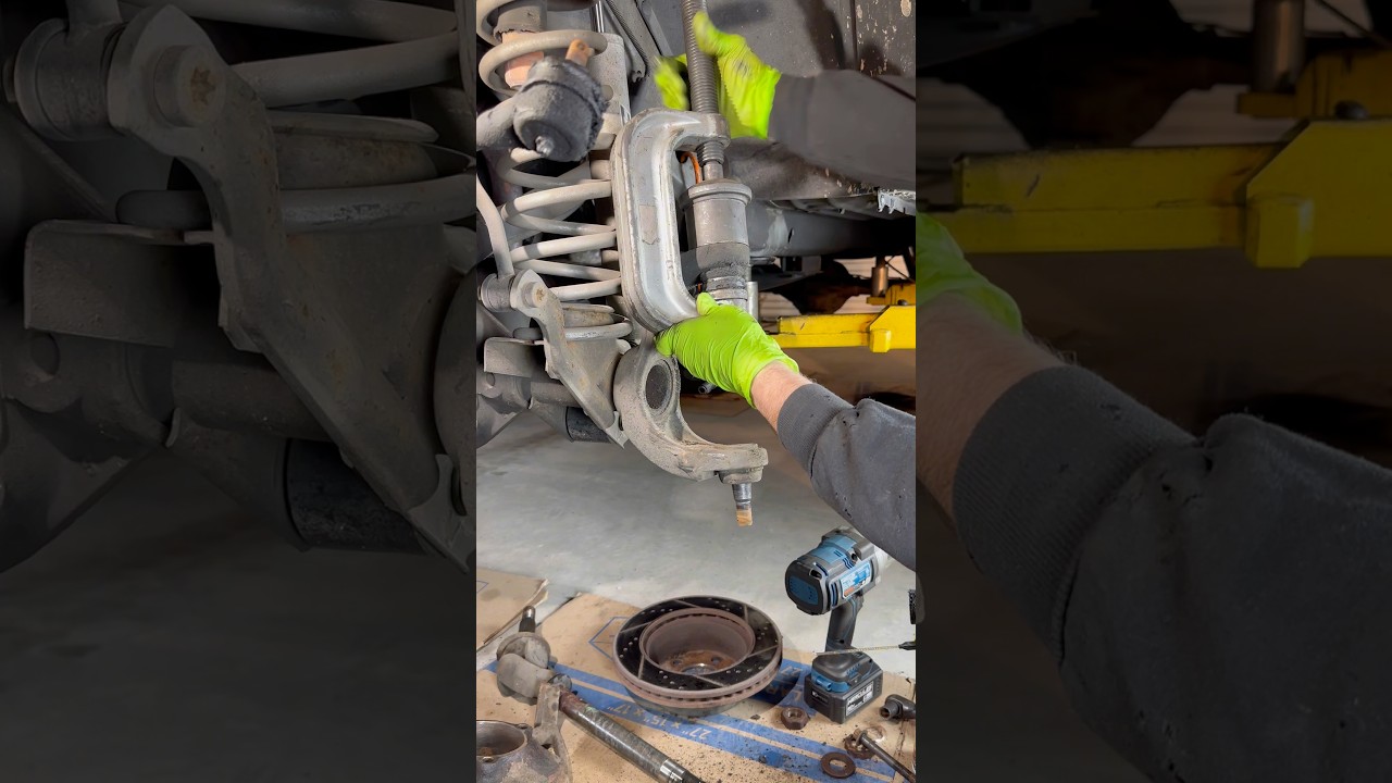 Ball Joints Made Easy — Anyone Can Do This! #jeep #howto #carrepair #diy #automobile