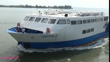 Trải nghiệm đi thử tàu Phà chở 400 hành khách, Hà Tiên -Phú Quốc