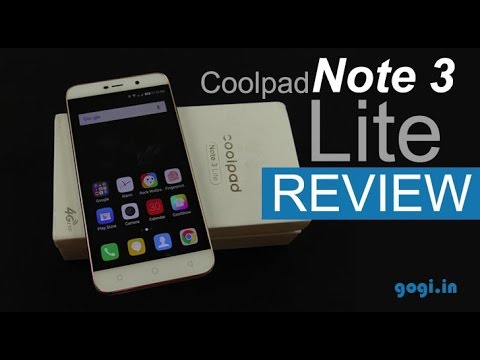 Coolpad Note 3 Lite review, benchmark, battery performance