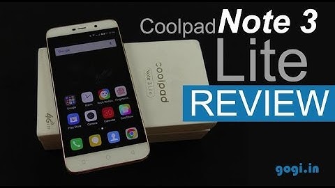 Coolpad Note 3 Lite review, benchmark, battery performance