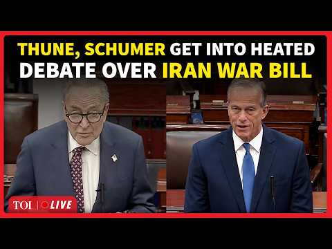 SENATE LIVE: Schumer, Thune, Cotton In A HEATED Showdown Over Iran War Bill, Trump’s Agenda