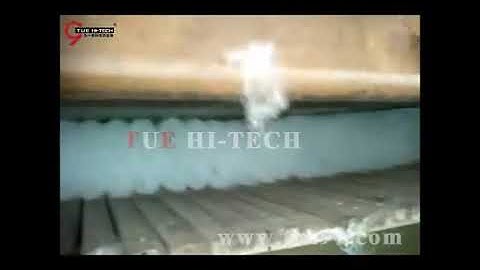 TUE HI-TECH  VERTICAL LAPPER NONWOVEN MACHINERY FOR WADDING , MATTRESS