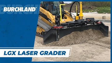 LGX Laser Grader - In Action