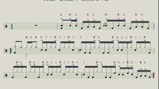 The "DREW GROOVE" transcription video chords