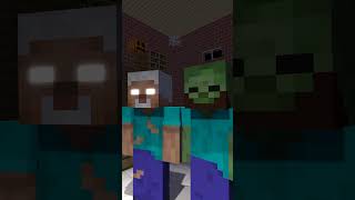 Pov Herobrine And Zombie Getting Old #Shorts #Minecraft