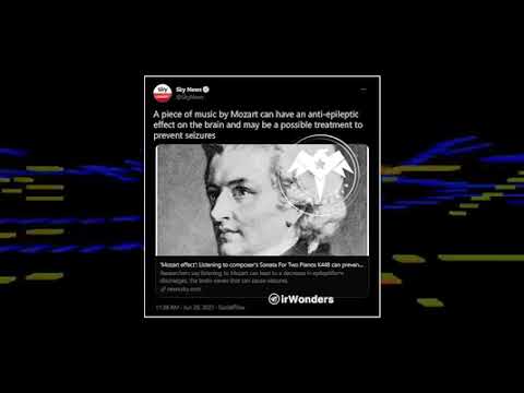 درمان تشنج با آهنگی از موتسارت موتزارت