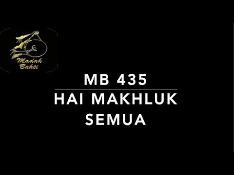 Thumbnail YouTube — Hai makhluk semua