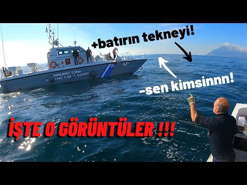 YUNAN BOTUNUN TACİZİNE UĞRADIK !!! | YUNAN KOMUTAN BATIRMA EMRİ VERDİ !!!