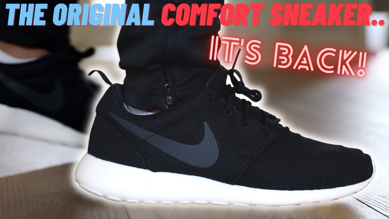 The COMFORT SNEAKER RETURNS! NIKE ROSHE ONE REVIEW FEET in 2021 YouTube