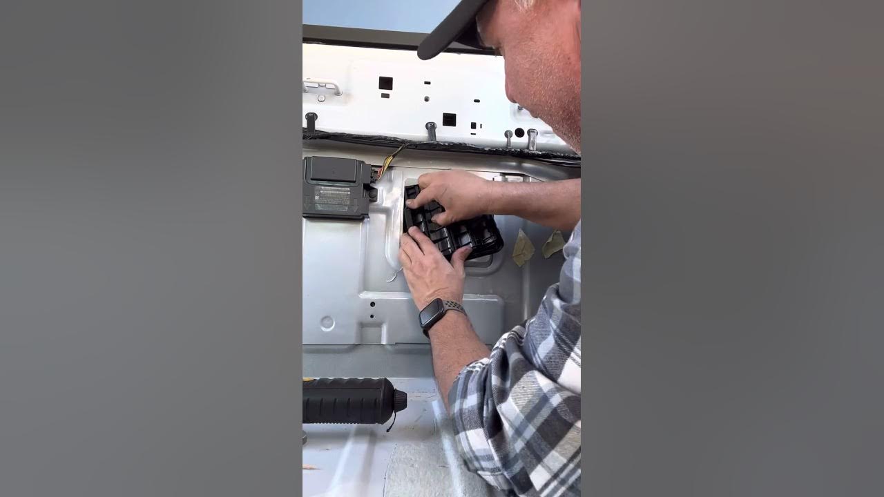 2017 RAM 2500 Vent Leak Repair - YouTube