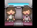 وضع وتين ولين في السياره😭✨: