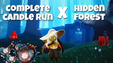 FULL CANDLE RUN - HIDDEN FOREST | Sky Cotl | Noob Mode