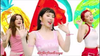 Red Flavor '빨간 맛' MV - Red Velvet (myanmar sub)