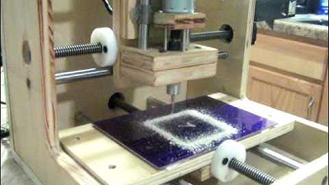 Mantis CNC Router Cutting PCB and Goofing Up