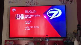 Kanal 7-bugün+yabancı dizi+akıllı işaretler örnekleri (7 yaş ve üzeri 2020-?) Resimi