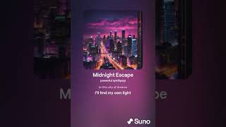 Midnight Escape-6#曲 #music #作業用bgm #ai #著作権フリーbgm #著作権フリー #song #bgmsong #lyrics