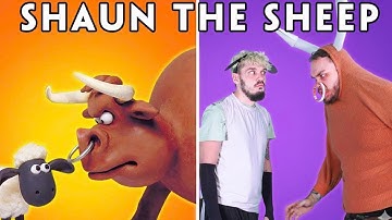 SHAUN THE SHEEP WITH ZERO BUDGET | Shaun The Sheep Funny Animated Parody