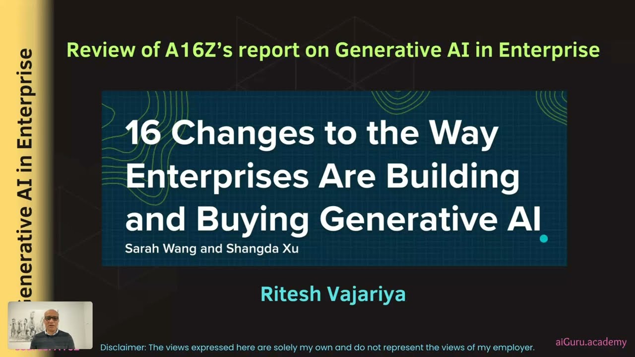 Generative AI in the Enterprise: A16z's 2024 Outlook